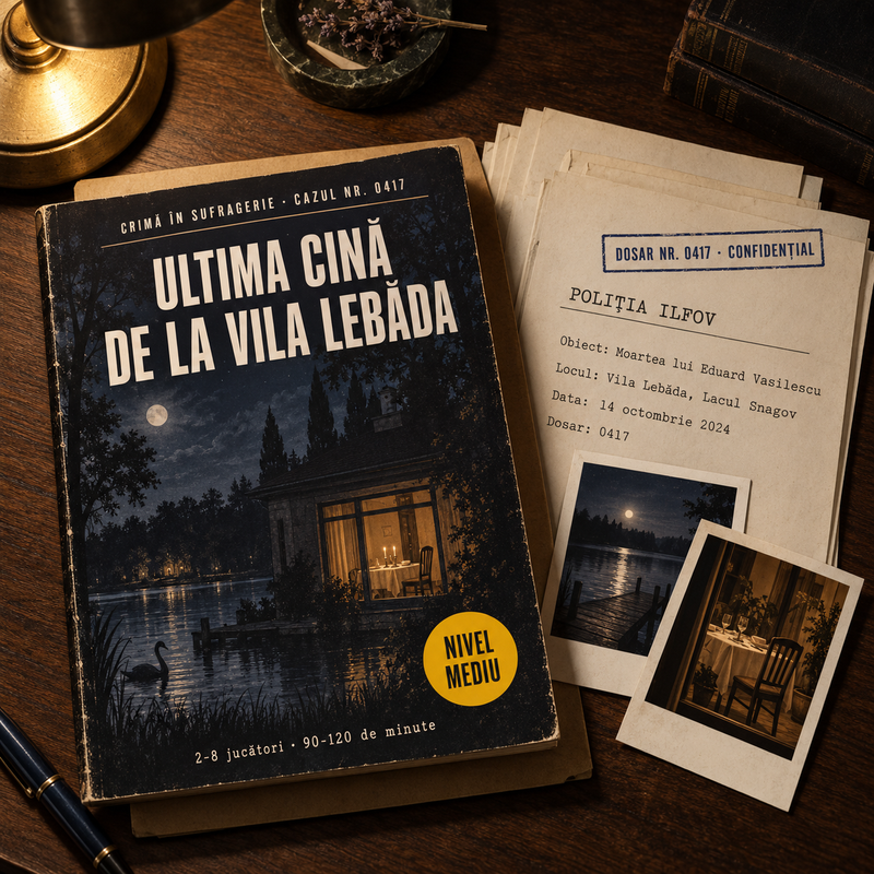Crima in Sufragerie - Ultima Cina de la Vila Lebada